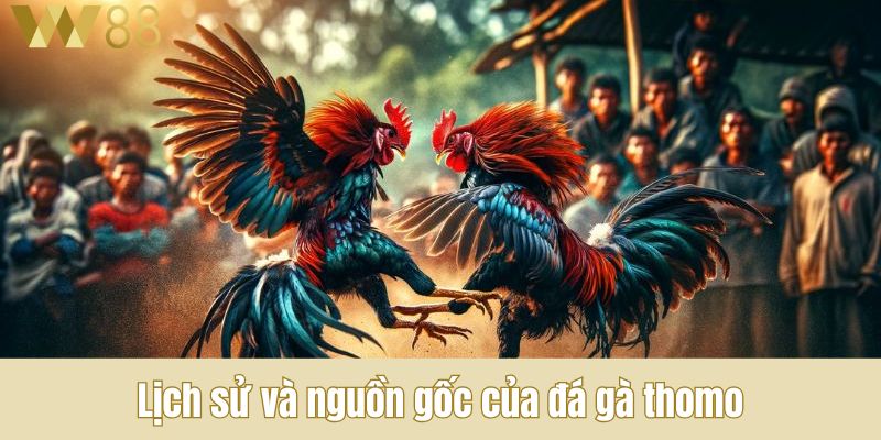 Lịch sử và nguồn gốc của đá gà thomo