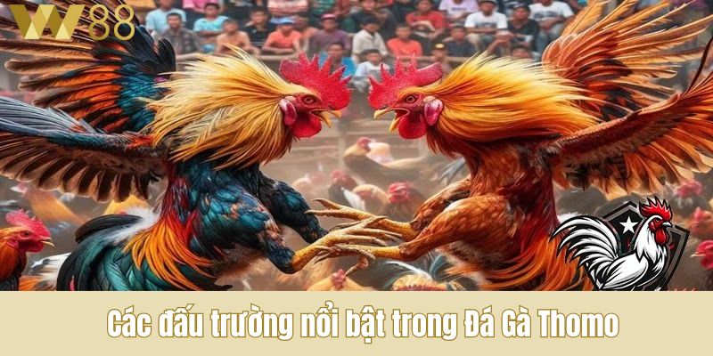 Các đấu trường nổi bật trong Đá Gà Thomo
