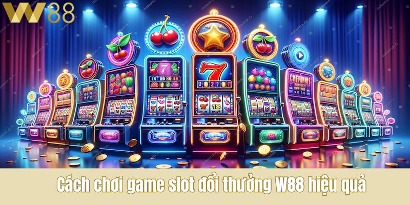 Cách chơi game slot đổi thưởng W88 hiệu quả